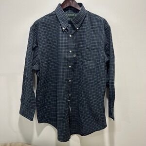 Ralph Lauren Plaid button up mens 17 1/2 32/33